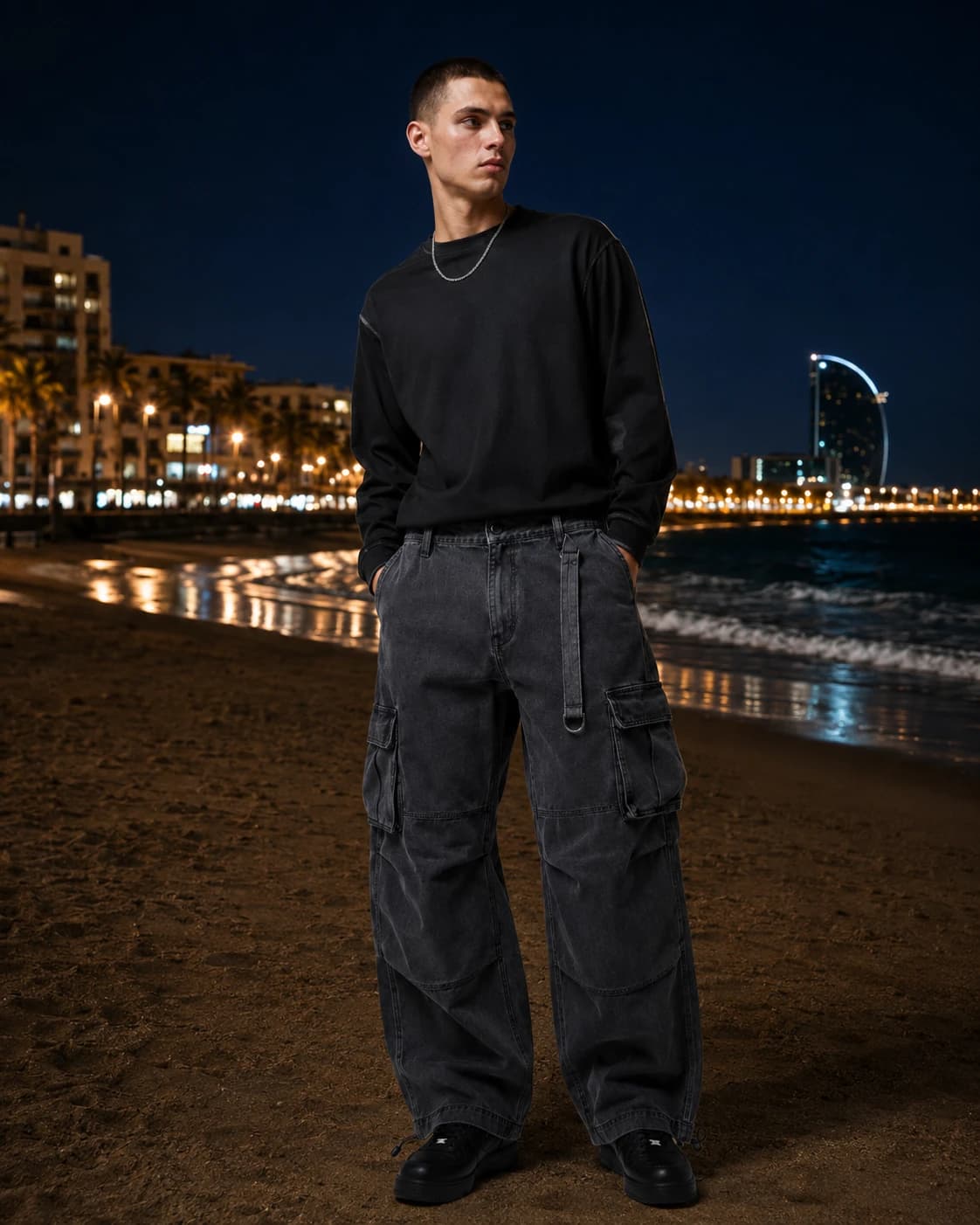 Utility Cargo · Men · Washed Anthracite